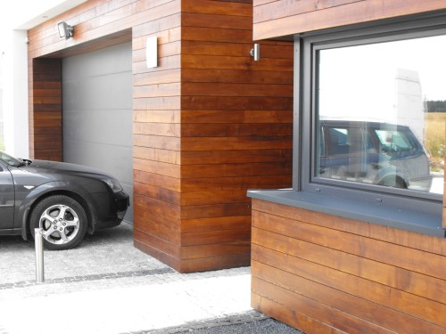 Okno PVC CT70 CAVA kolor Antracyt , brama garażowa Krispol