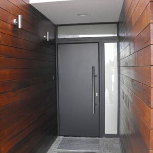 Drzwi aluminiowe YAWAL TM77HI , kolor strukturalny Antracytgrau